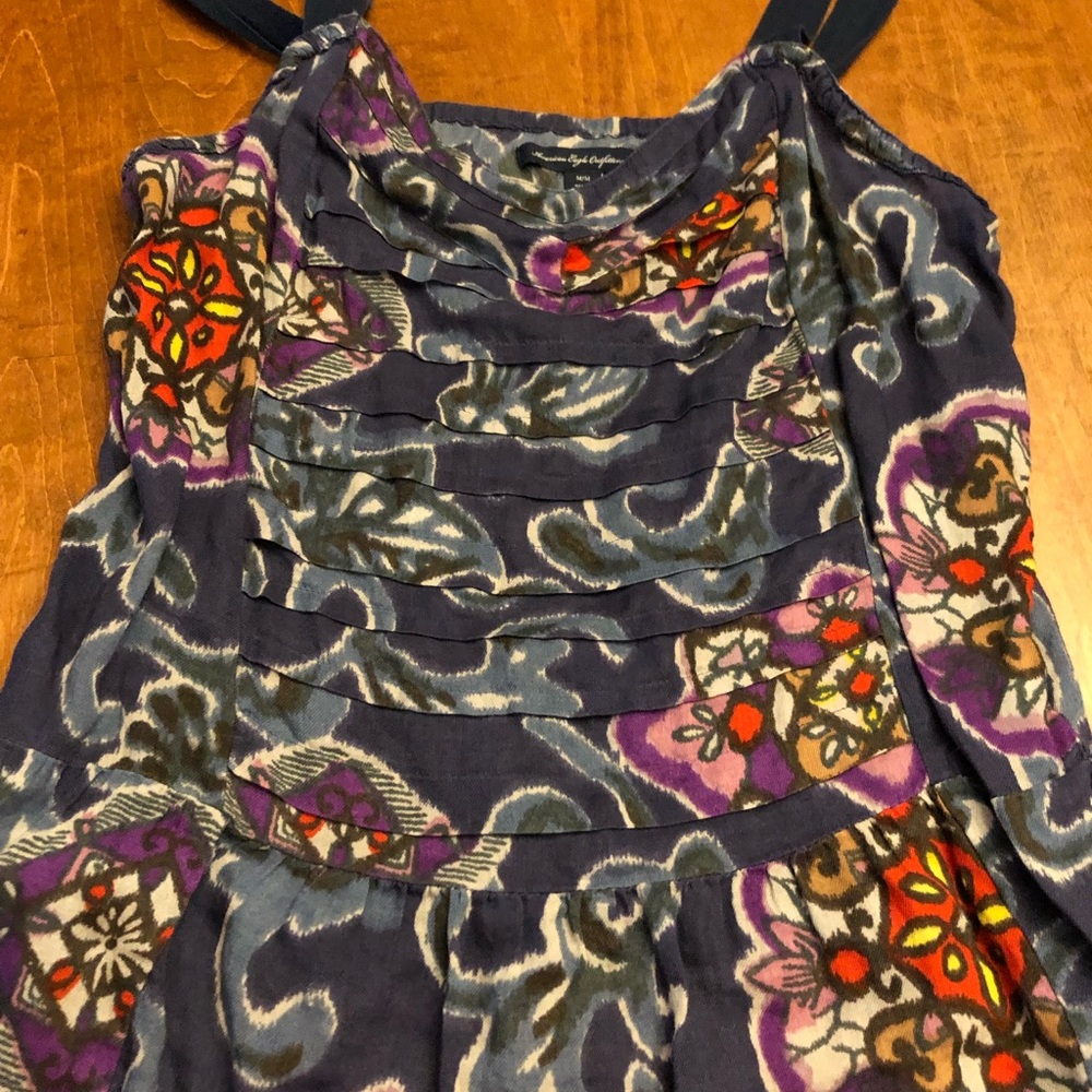American Eagle flowered tank top